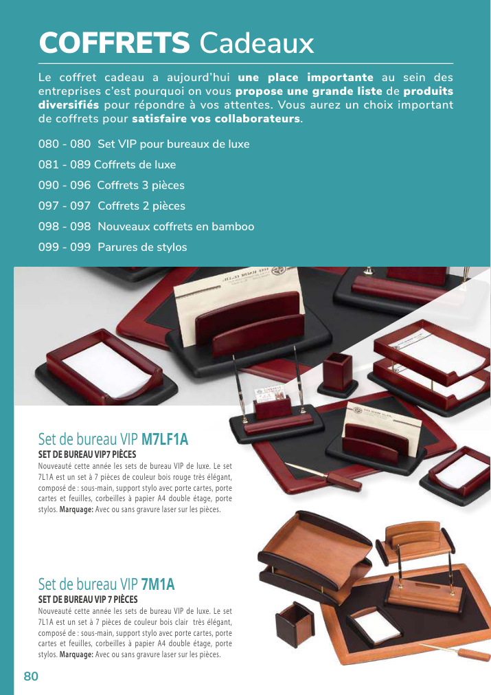 Coffrets cadeaux - Ichhar Com
