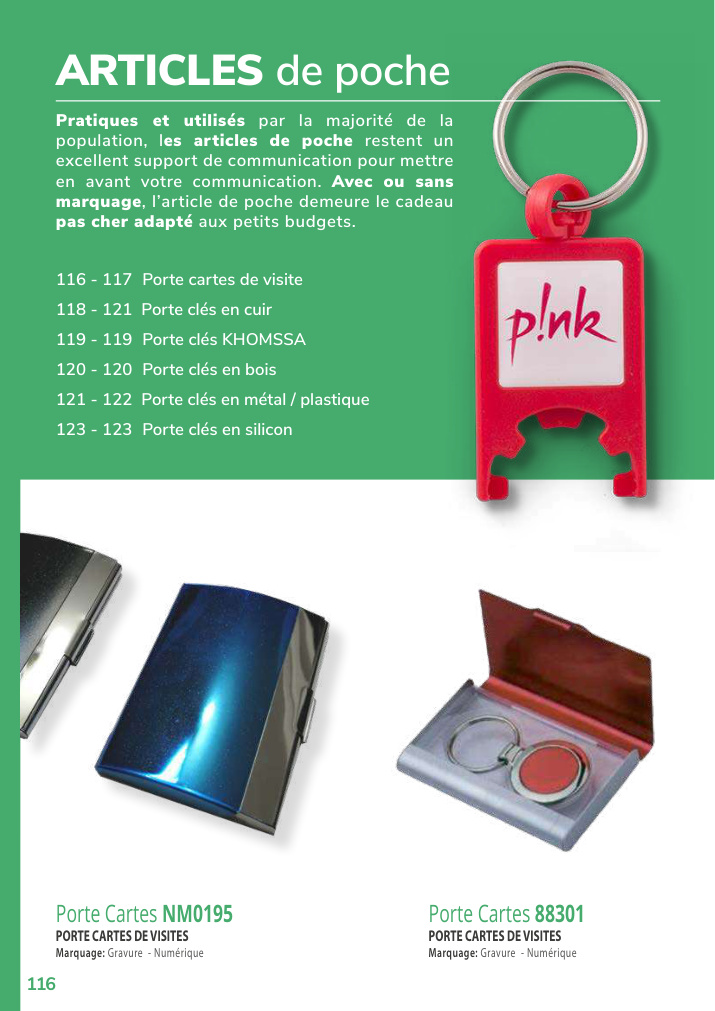 Articles de poche - Ichhar Com